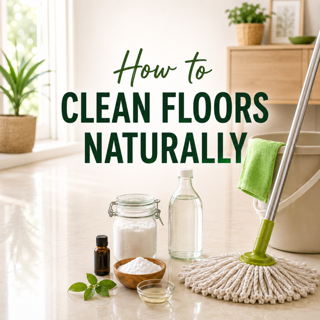 How to clear floor naturally