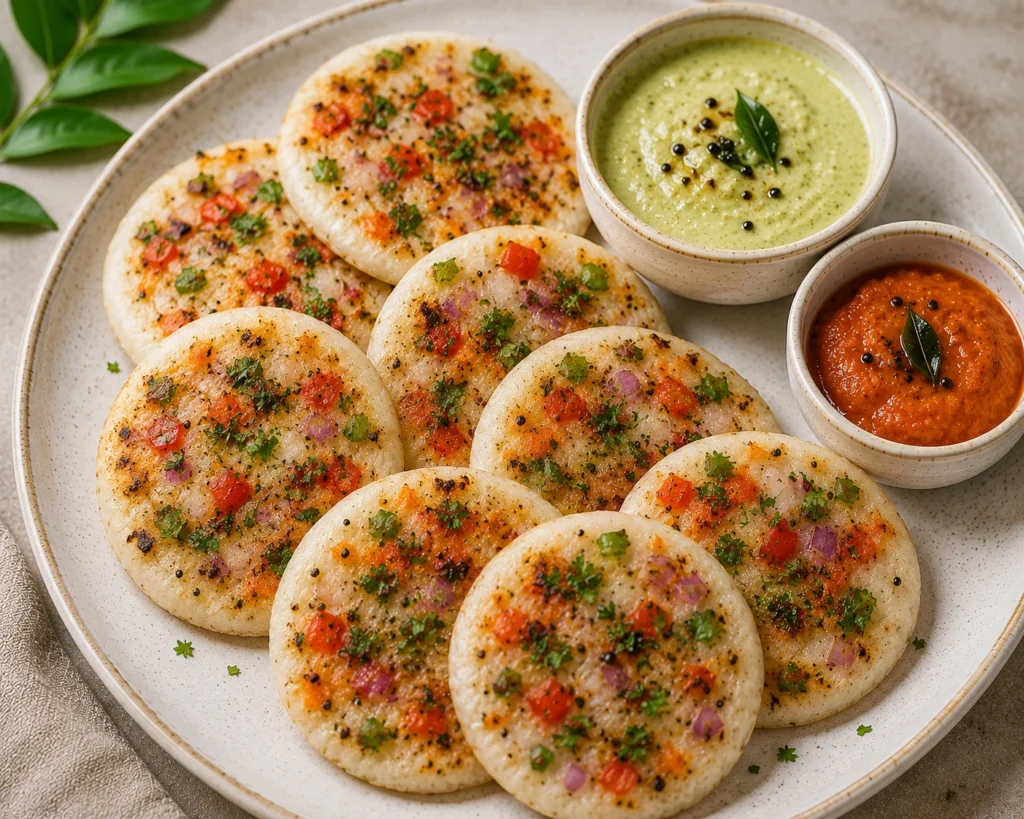 Uttapam for breakfast