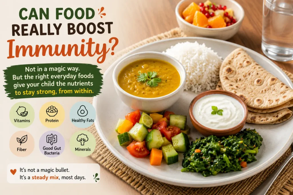 Can Food Increase Immunity in Kids