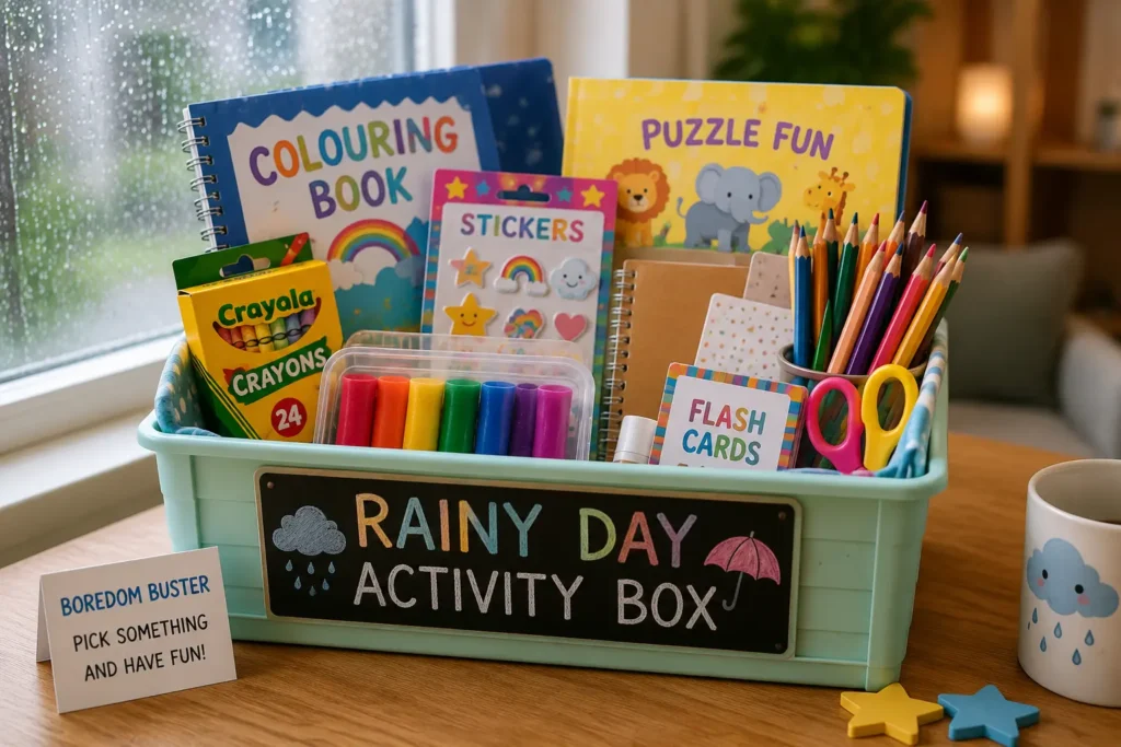 Activity Box for rainy day