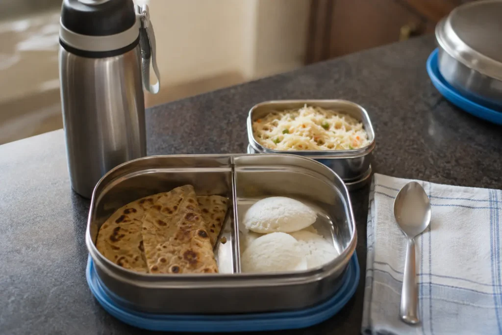 Simple kids tiffin ideas for school morning