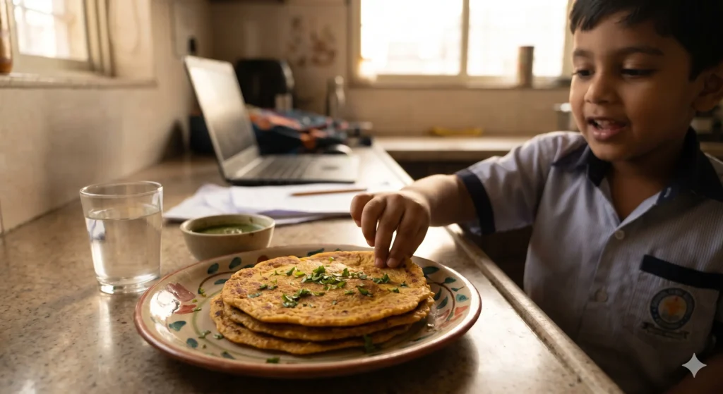 evening snacks for kids served at home