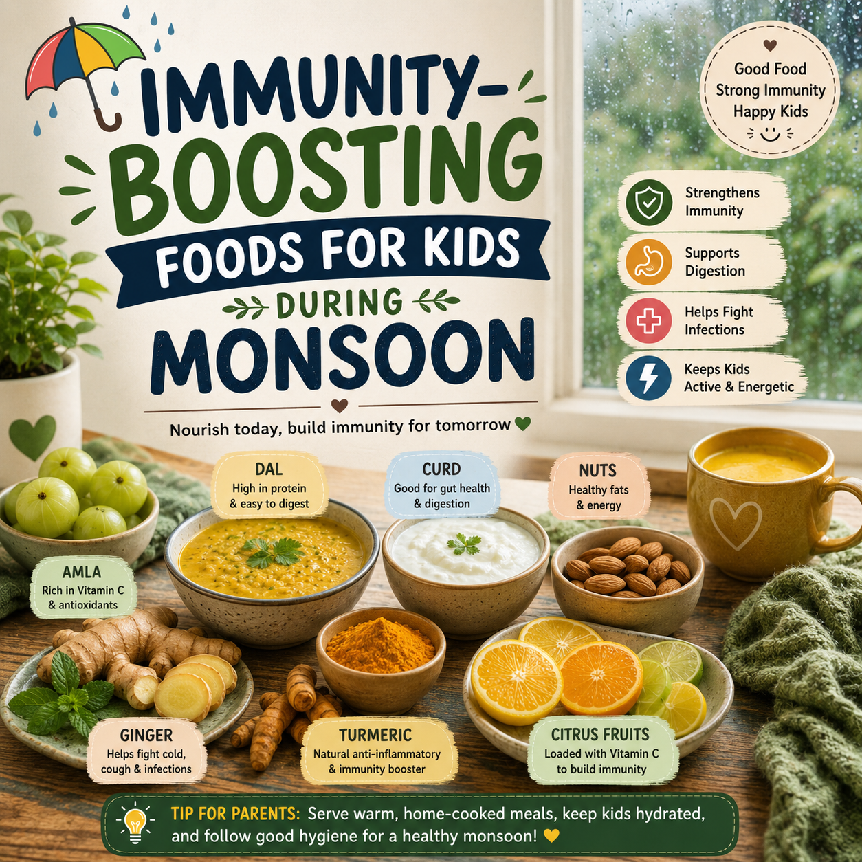 Immunity-Boosting Foods for Kids