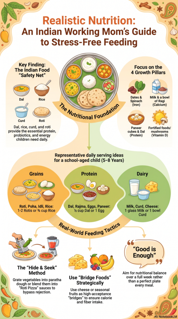 Nutrition plan for kids Infographic