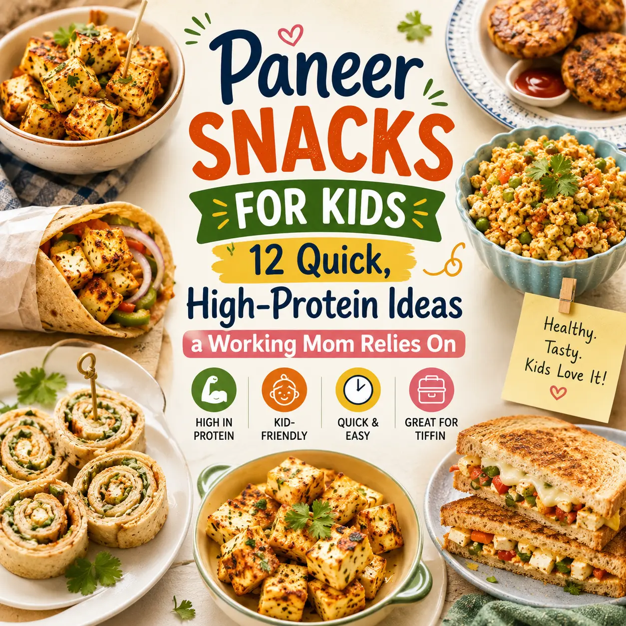Paneer Snacks for Kids