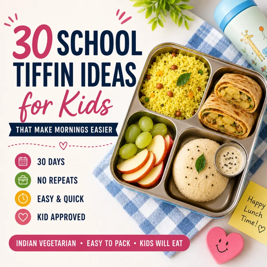 30 school tiffin ideas for kids