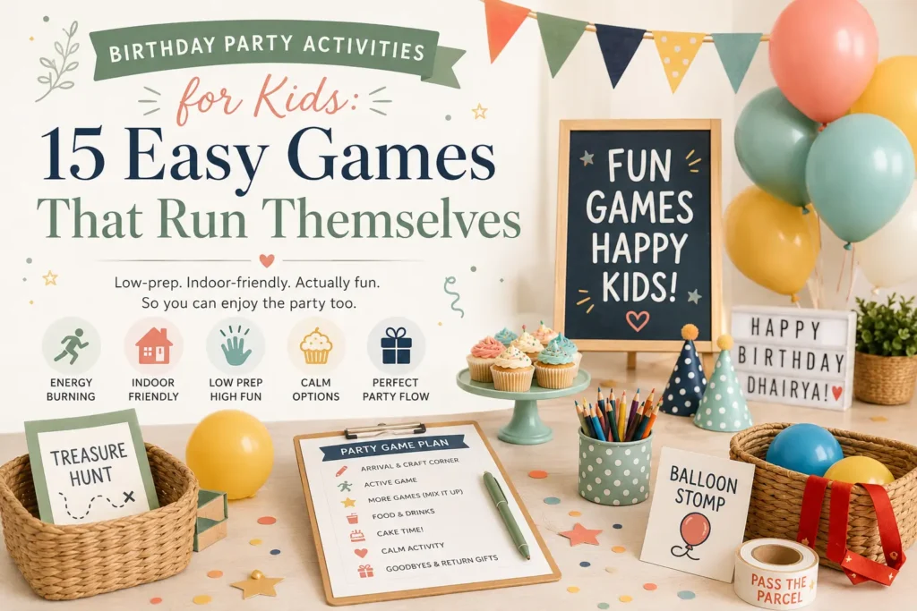 Birthday Party Activities for Kids